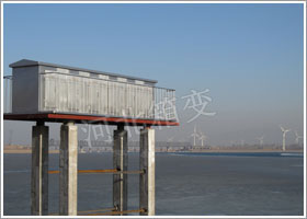 为北京官厅风电场生产的35KV电缆分接箱